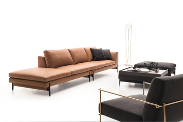 KIM - 3 seater leather sofa by Ditre Italia - view 3